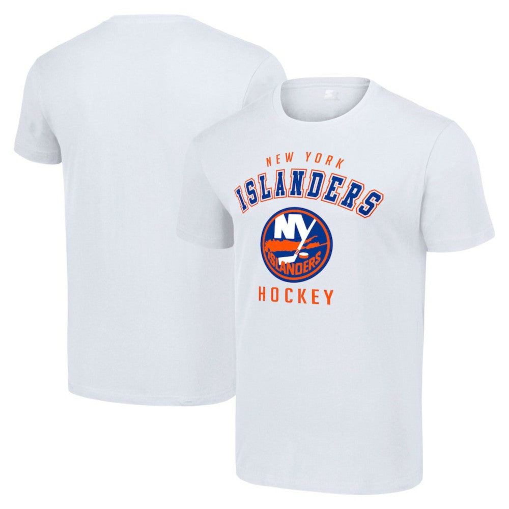 NHL White New York Islanders Starter Logo T-Shirt