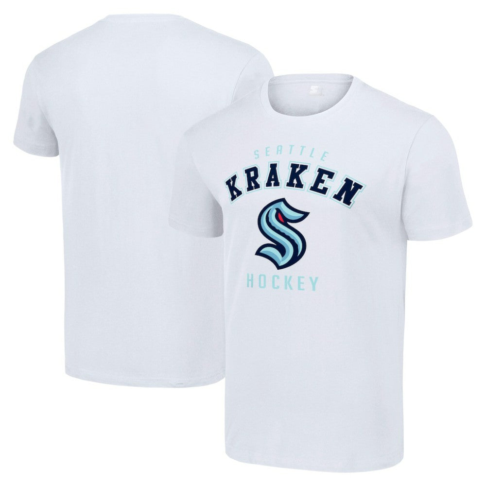 NHL White Seattle Kraken Starter Logo T-Shirt