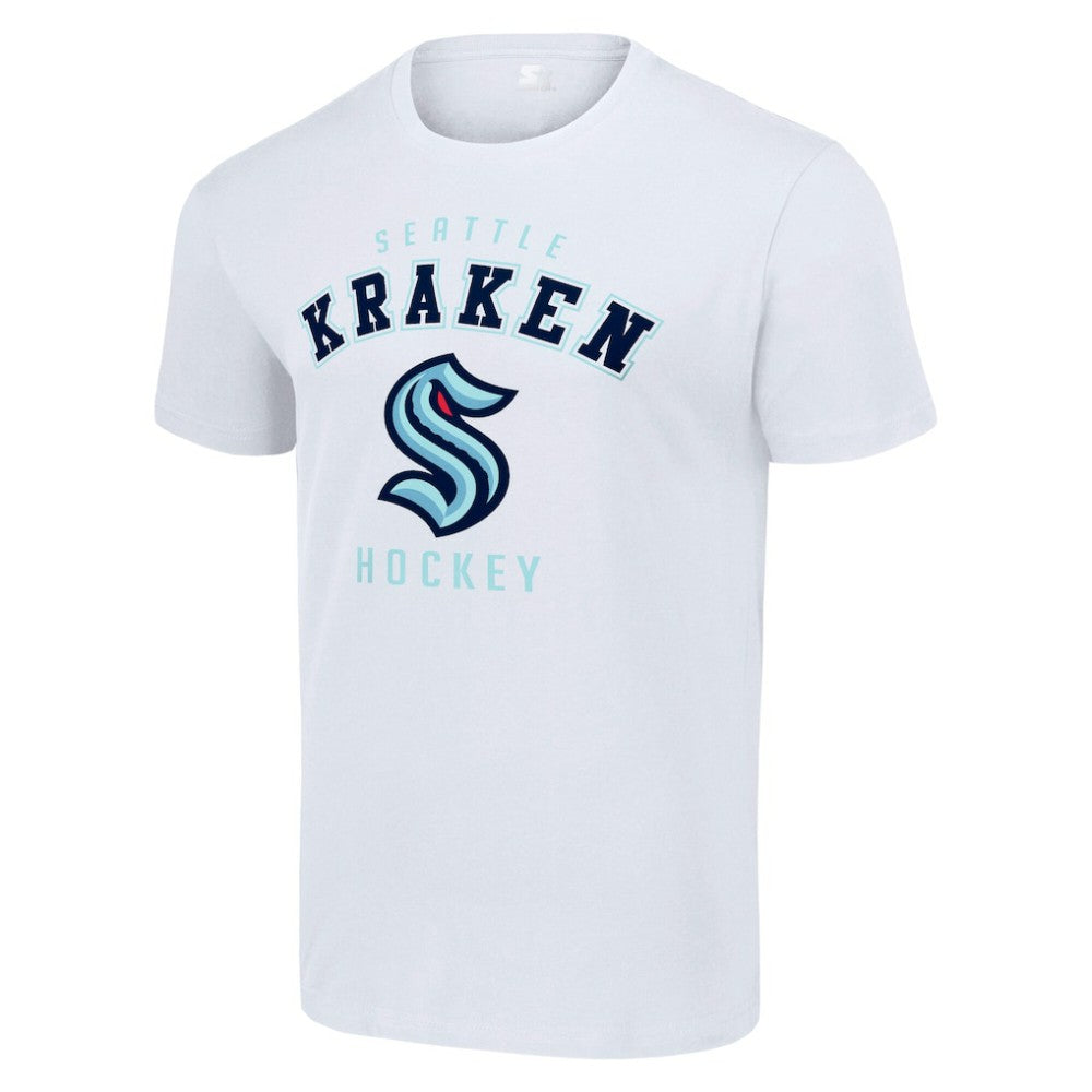 NHL White Seattle Kraken Starter Logo T-Shirt