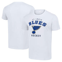 NHL White St. Louis Blues Starter Logo T-Shirt