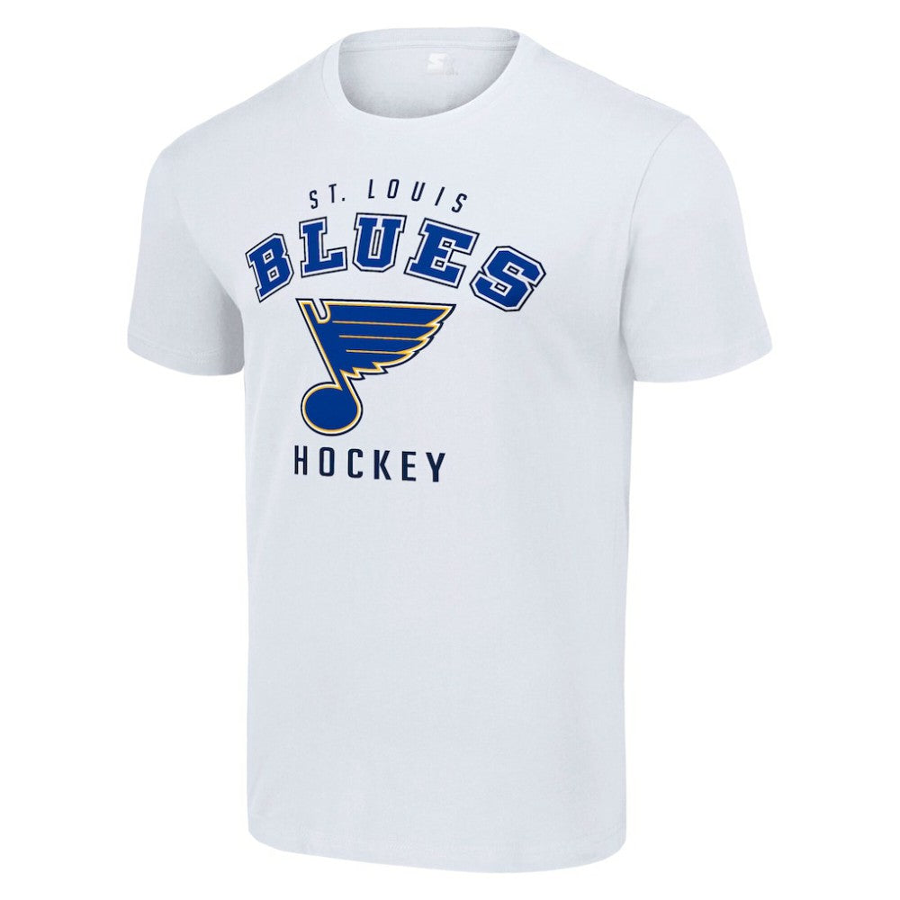 NHL White St. Louis Blues Starter Logo T-Shirt