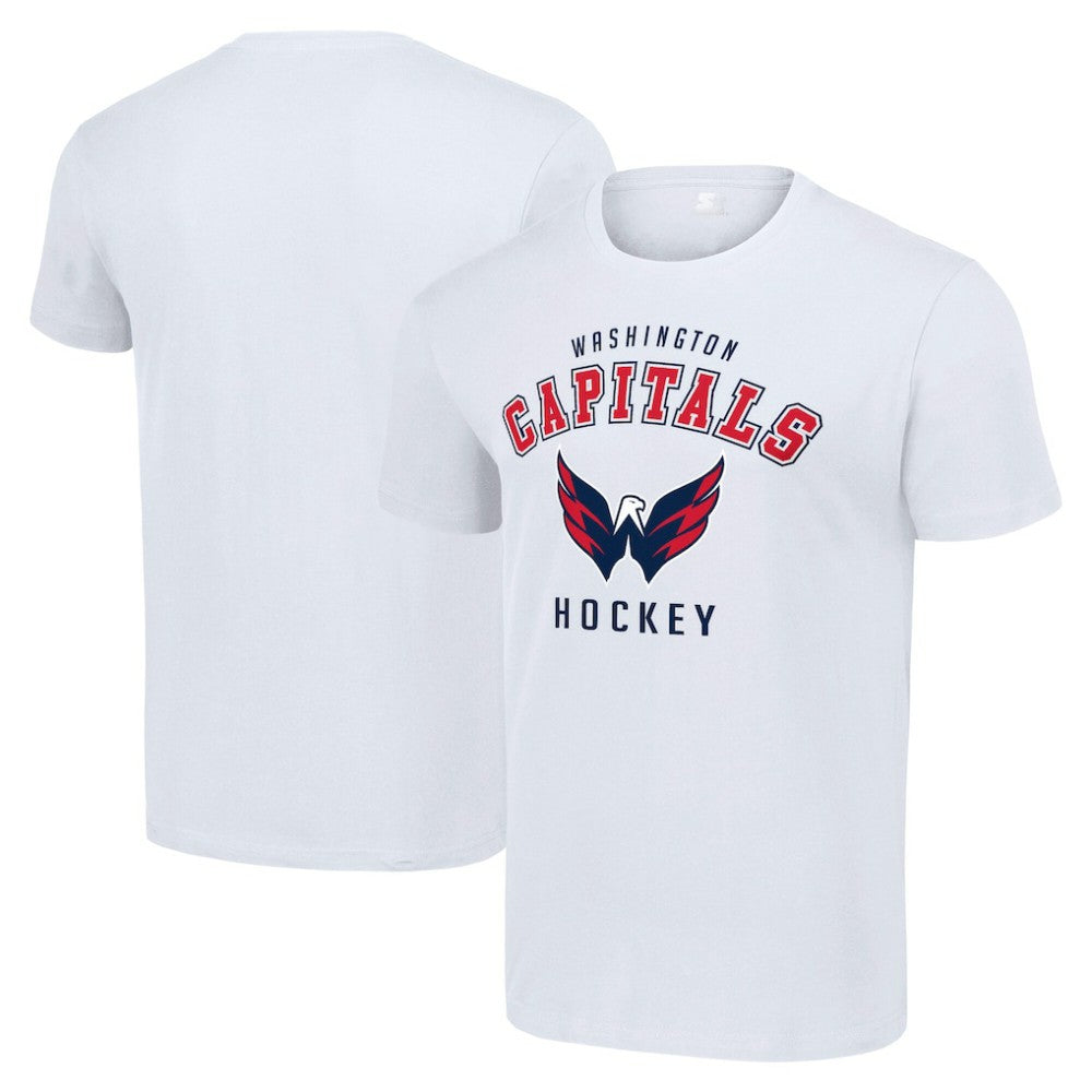 NHL White Washington Capitals Starter Logo T-Shirt