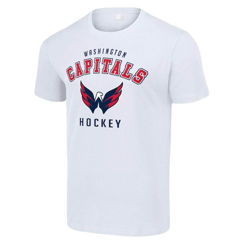 NHL White Washington Capitals Starter Logo T-Shirt