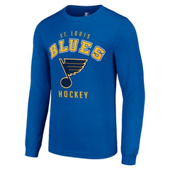 NHL Royal St. Louis Blues Starter Logo Long Sleeve T-Shirt
