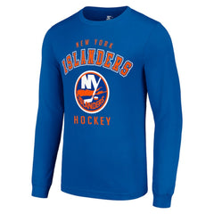 NHL Royal New York Islanders Starter Logo Long Sleeve T-Shirt