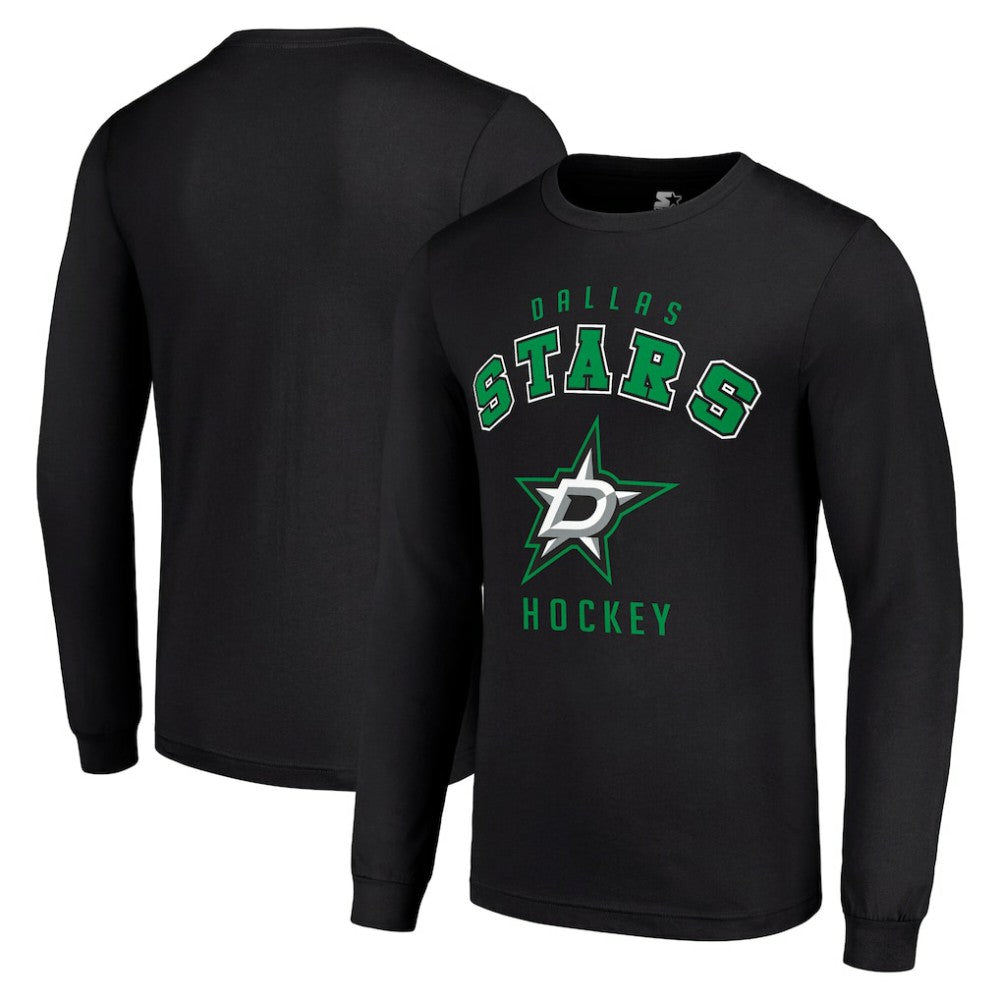 NHL Black Dallas Stars Starter Logo Long Sleeve T-Shirt