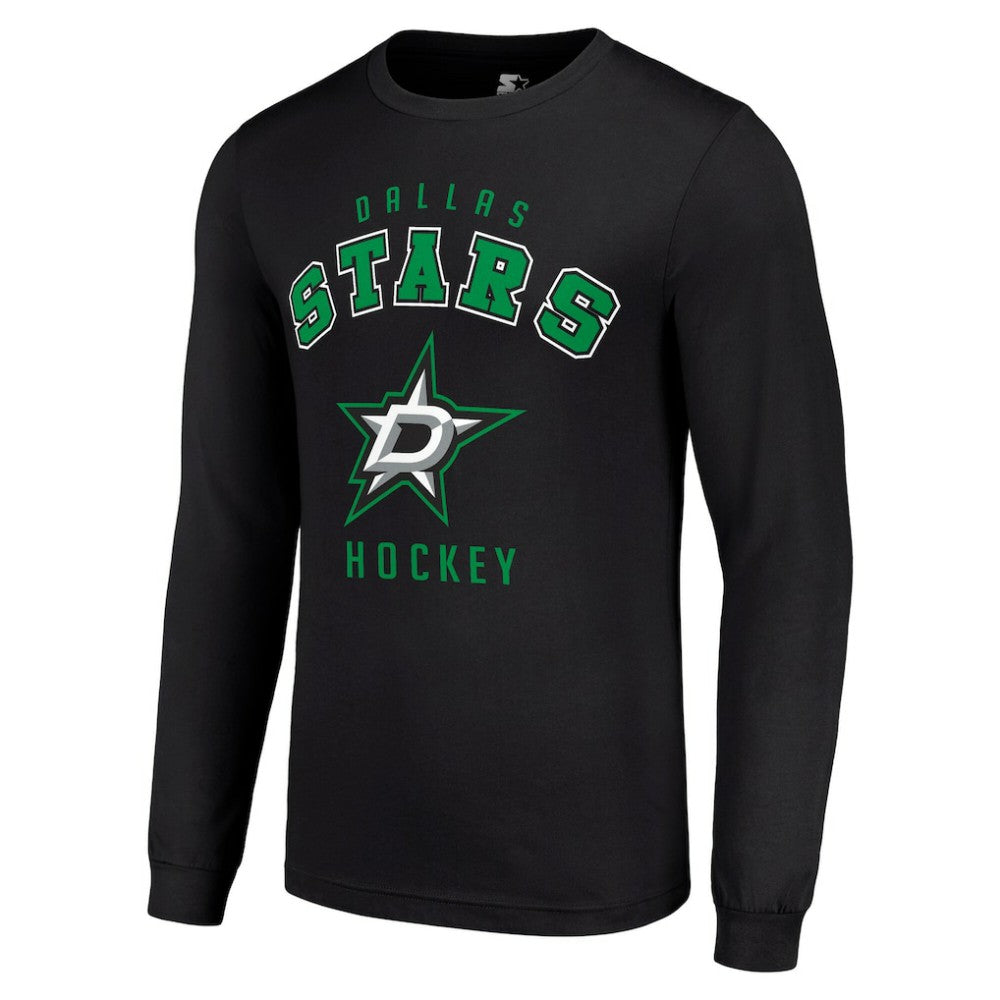 NHL Black Dallas Stars Starter Logo Long Sleeve T-Shirt