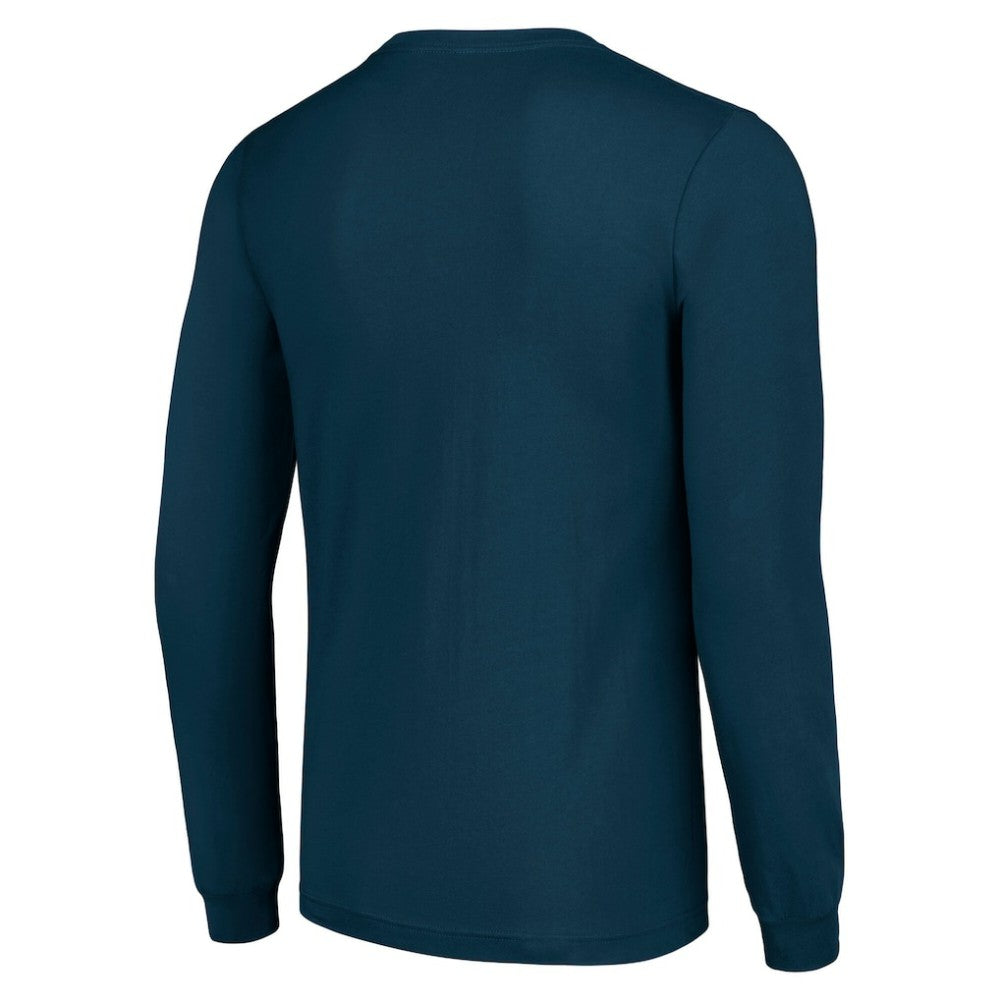 NHL Navy Tampa Bay Lightning Starter Logo Long Sleeve T-Shirt