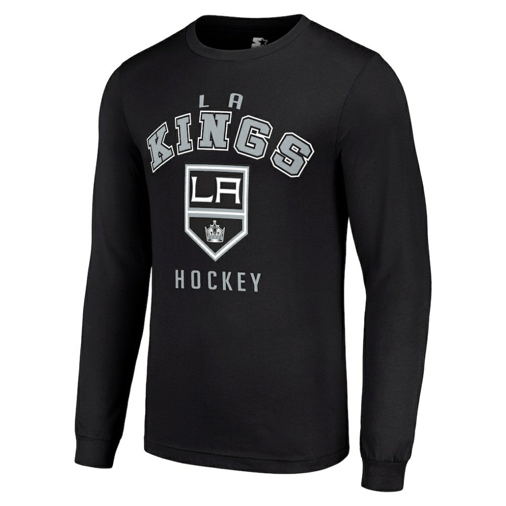 NHL Black Los Angeles Kings Starter Logo Long Sleeve T-Shirt