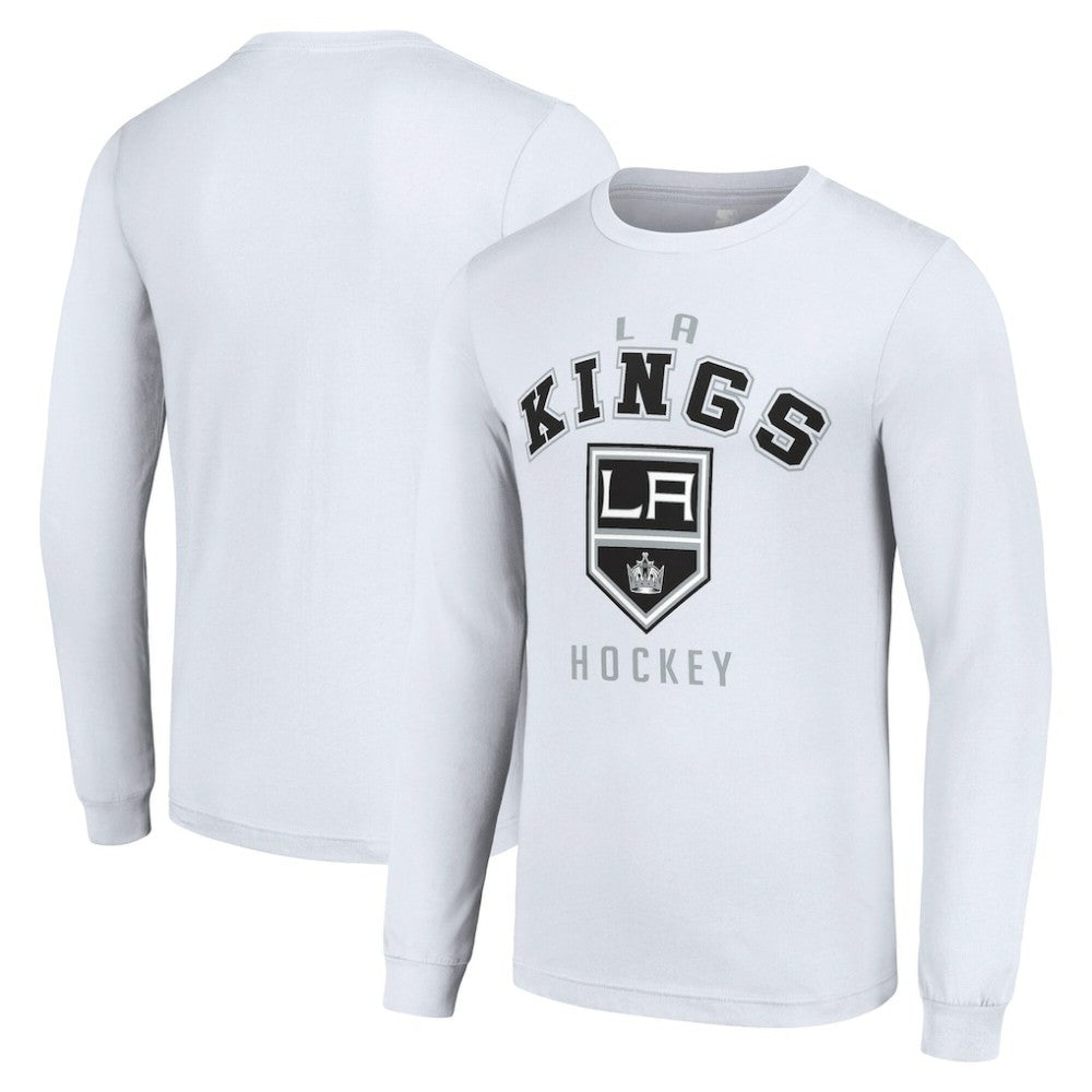 NHL White Los Angeles Kings Starter Logo Long Sleeve T-Shirt