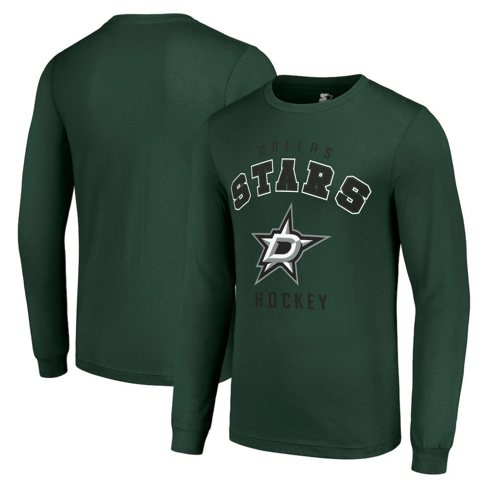 NHL Military Green Dallas Stars Starter Logo Long Sleeve T-Shirt