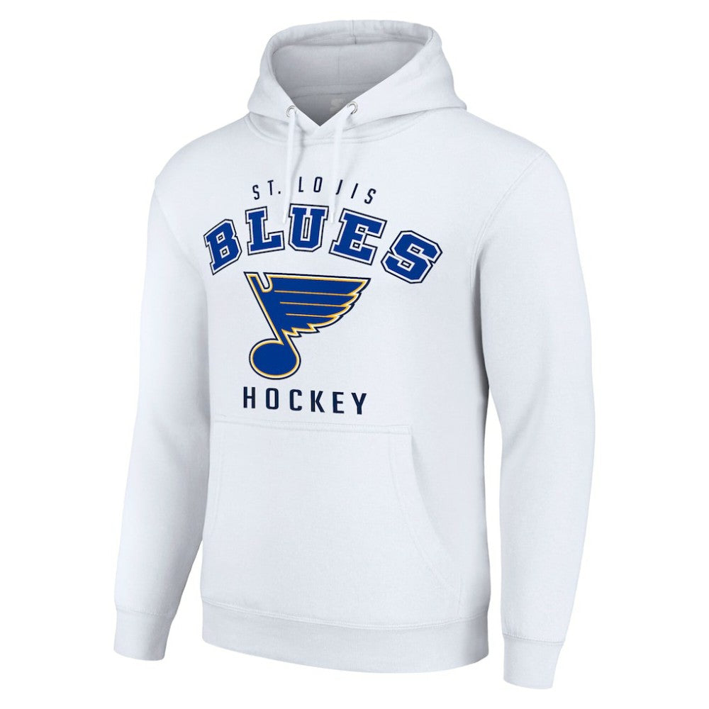 NHL White St. Louis Blues Starter Logo Pullover Hoodie