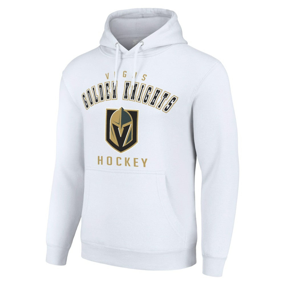 NHL White Vegas Golden Knights Starter Logo Pullover Hoodie