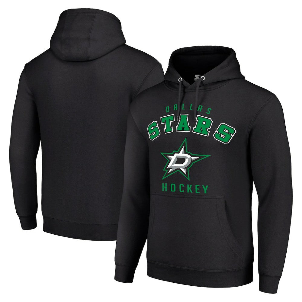 NHL Black Dallas Stars Starter Logo Pullover Hoodie