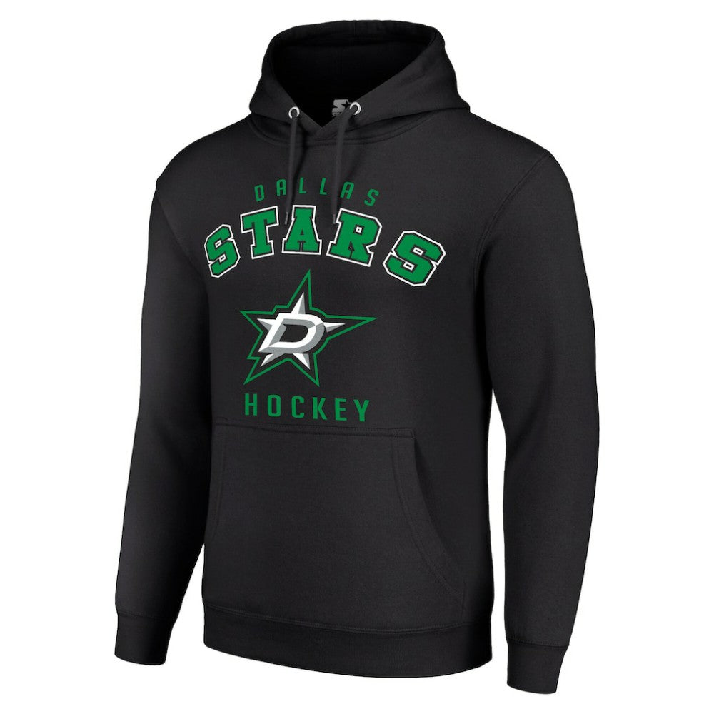 NHL Black Dallas Stars Starter Logo Pullover Hoodie