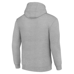 NHL Heather Gray Vancouver Canucks Starter Logo Pullover Hoodie