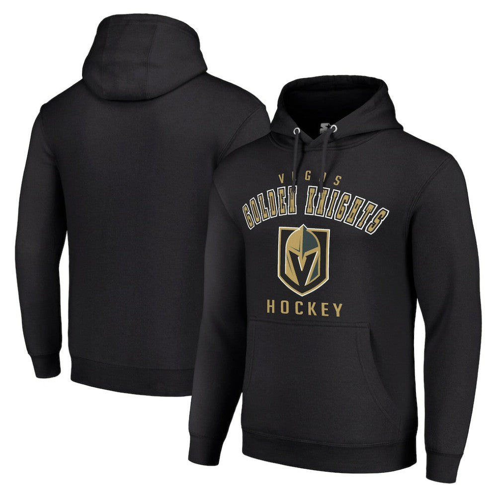 NHL Black Vegas Golden Knights Starter Logo Pullover Hoodie