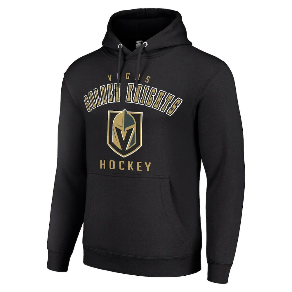 NHL Black Vegas Golden Knights Starter Logo Pullover Hoodie