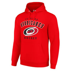 NHL Red Carolina Hurricanes Starter Logo Pullover Hoodie