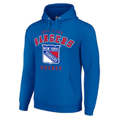 NHL Royal New York Rangers Starter Logo Pullover Hoodie
