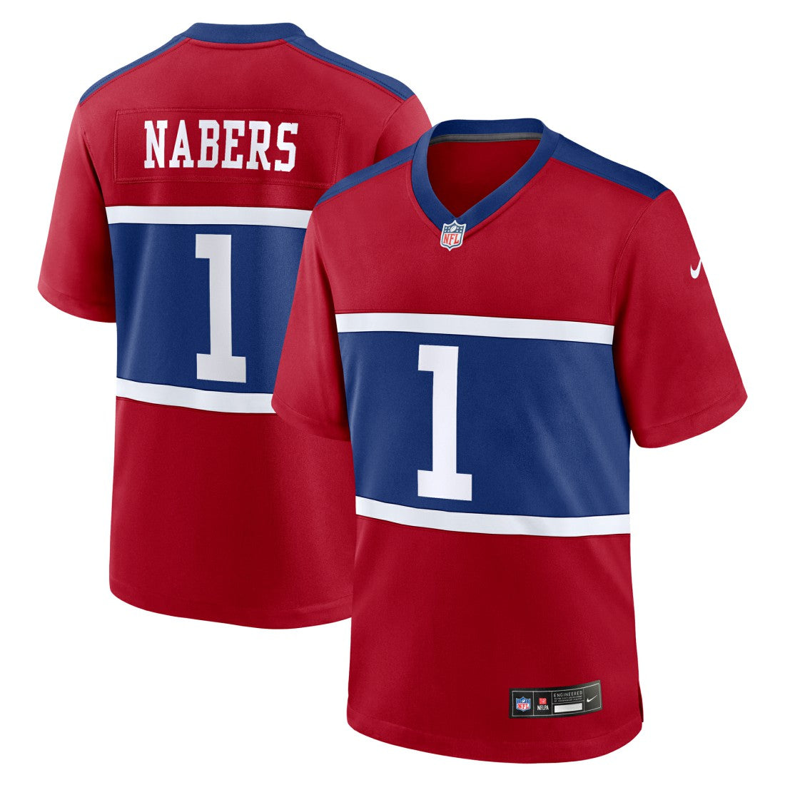 Malik Nabers  Alternate Game Jersey - New York Giants