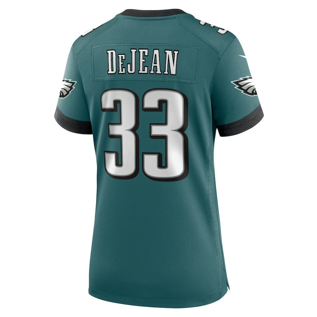 Cooper DeJean  Women's Team Game Jersey - Philadelphia Eagles