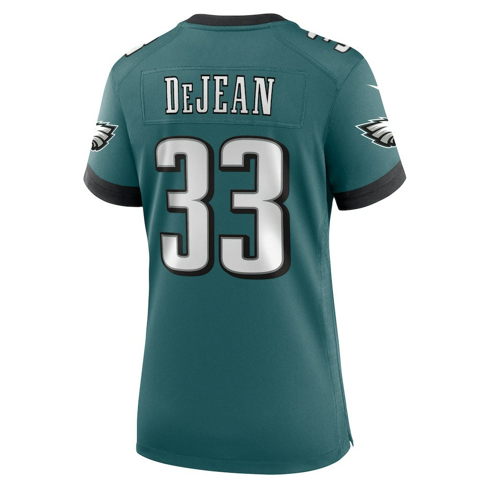 Cooper DeJean  Women's Team Game Jersey - Philadelphia Eagles