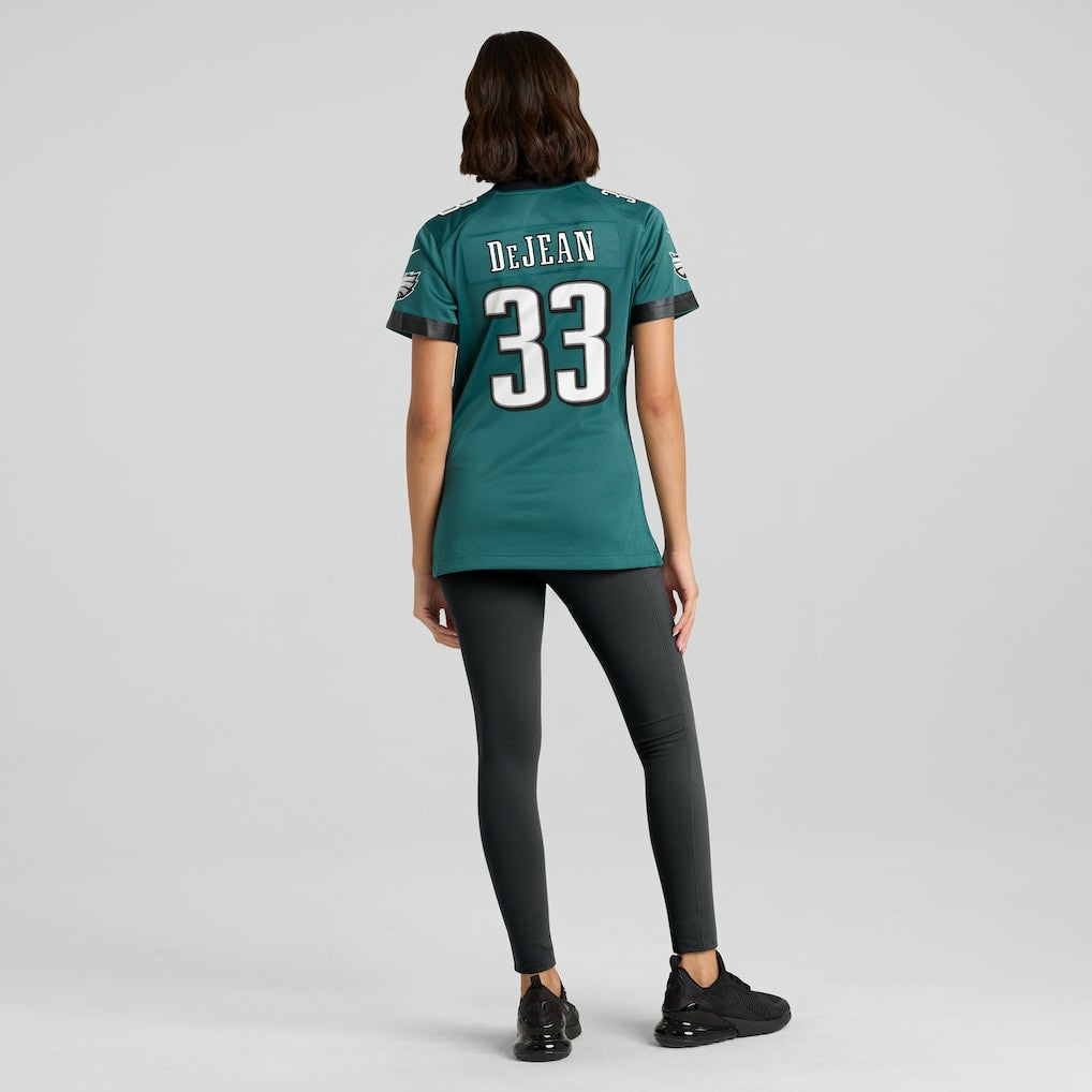 Cooper DeJean  Women's Team Game Jersey - Philadelphia Eagles