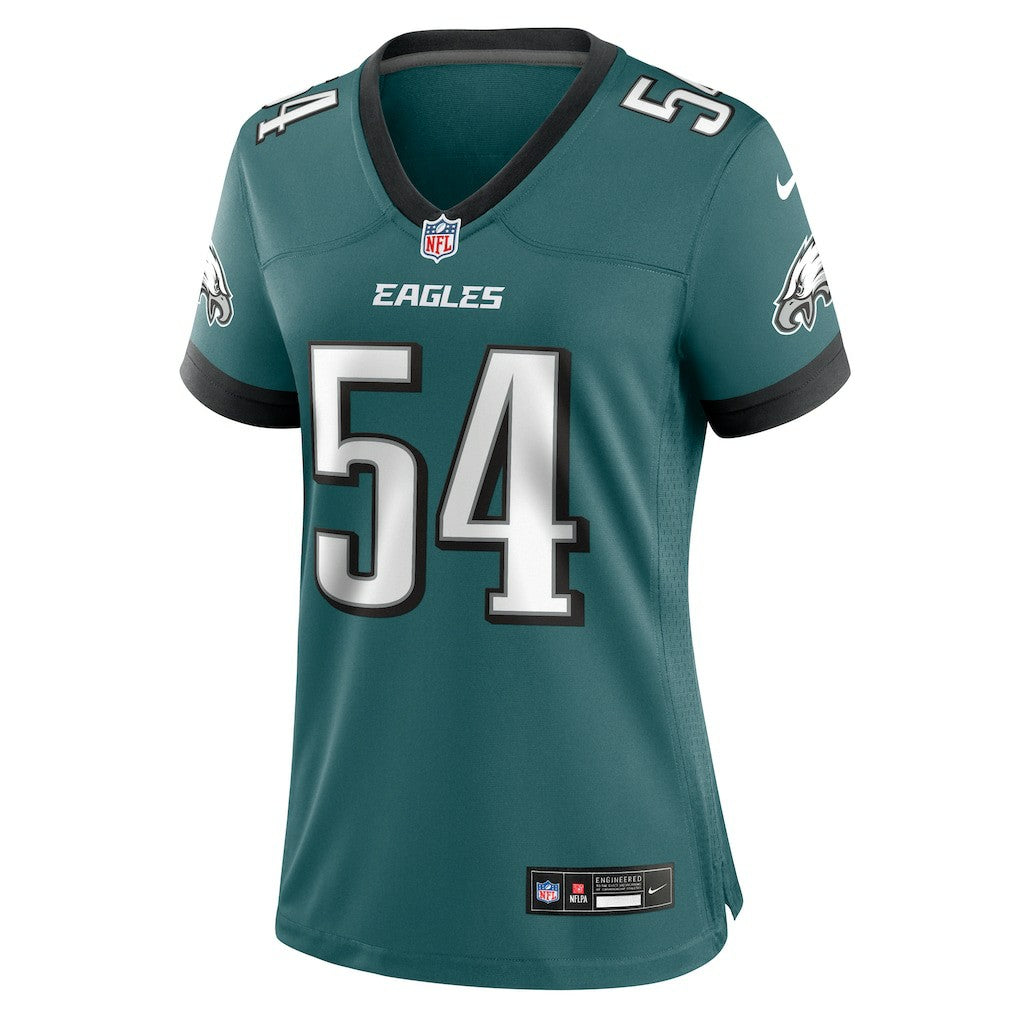 Jeremiah Trotter Jr.  Women's Team Game Jersey - Philadelphia Eagles