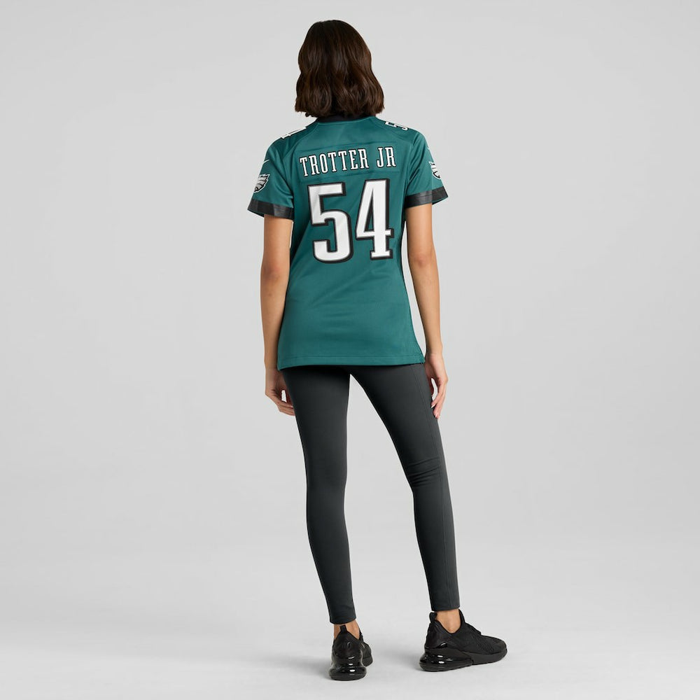 Jeremiah Trotter Jr.  Women's Team Game Jersey - Philadelphia Eagles