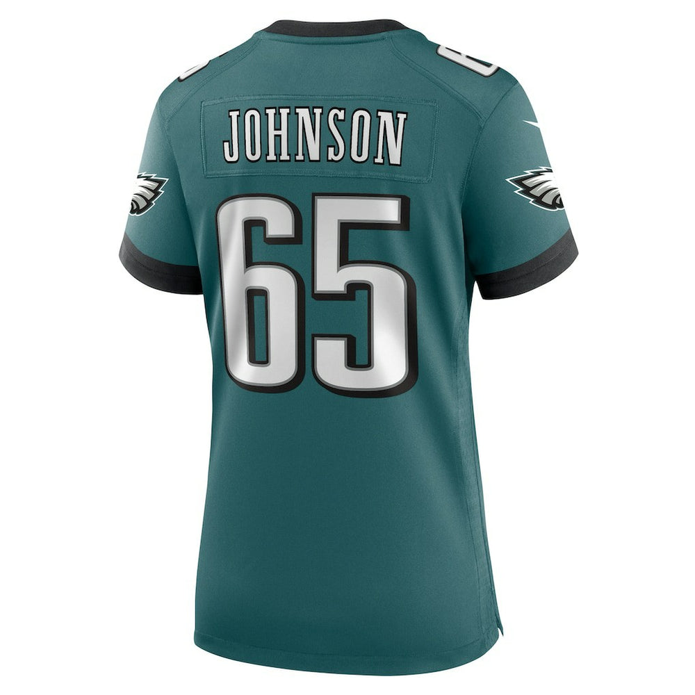 Lane Johnson  Women's Team Game Jersey - Philadelphia Eagles