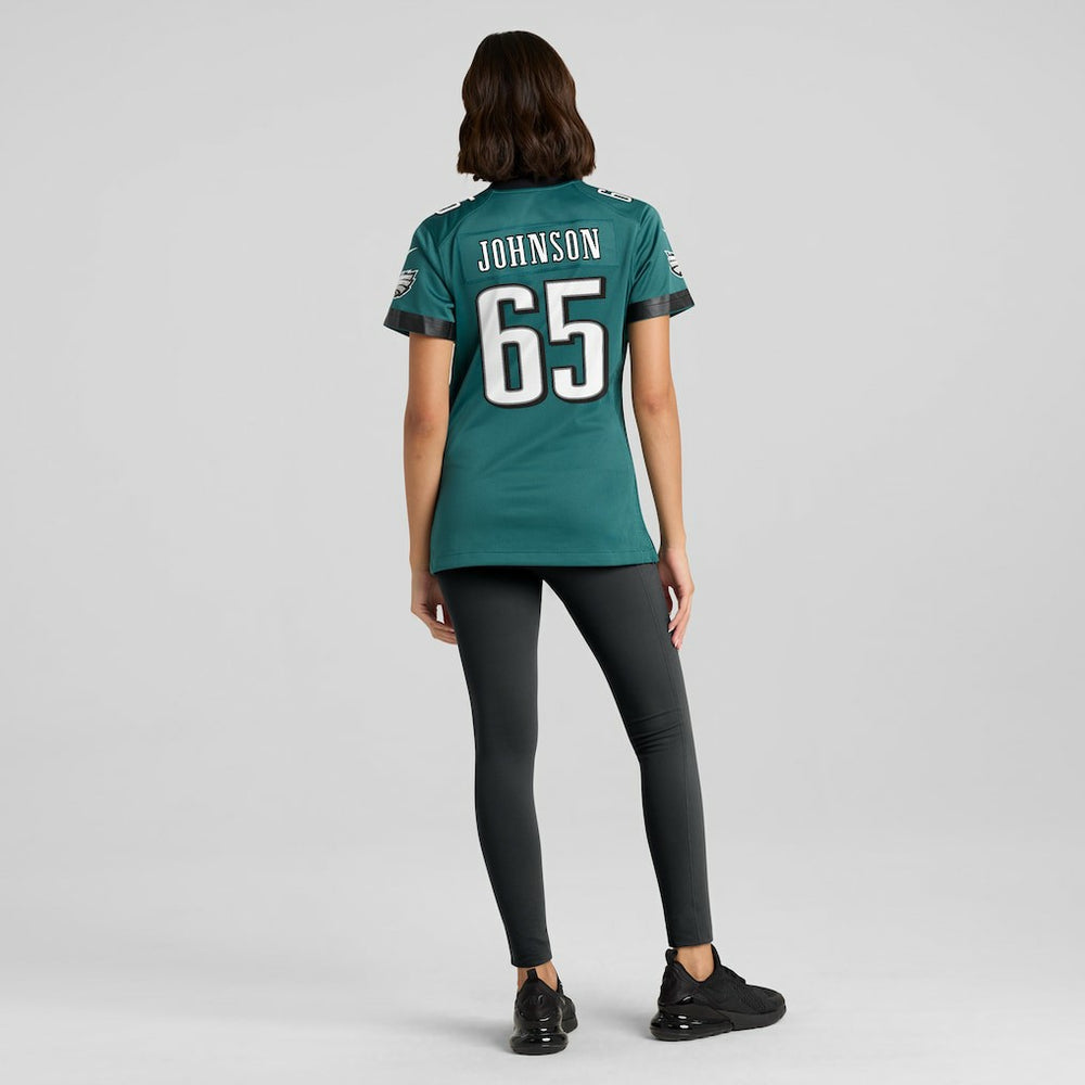 Lane Johnson  Women's Team Game Jersey - Philadelphia Eagles