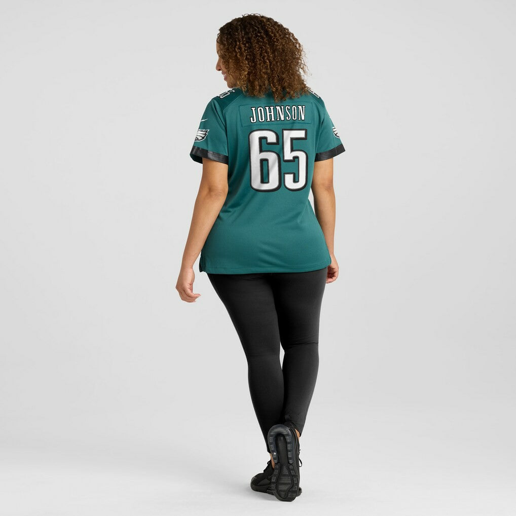 Lane Johnson  Women's Team Game Jersey - Philadelphia Eagles