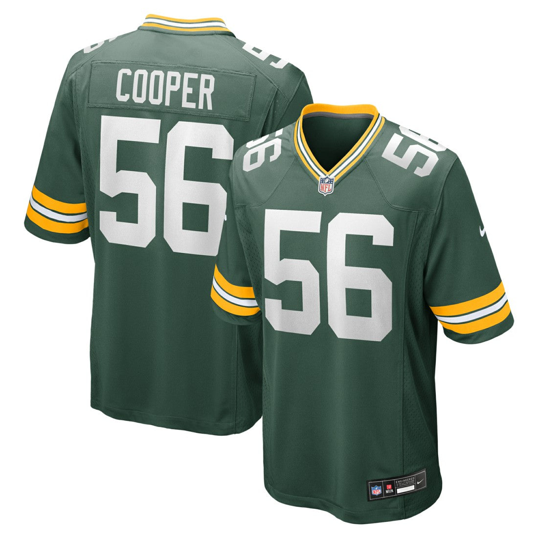 Edgerrin Cooper  Game Jersey - Green Bay Packers