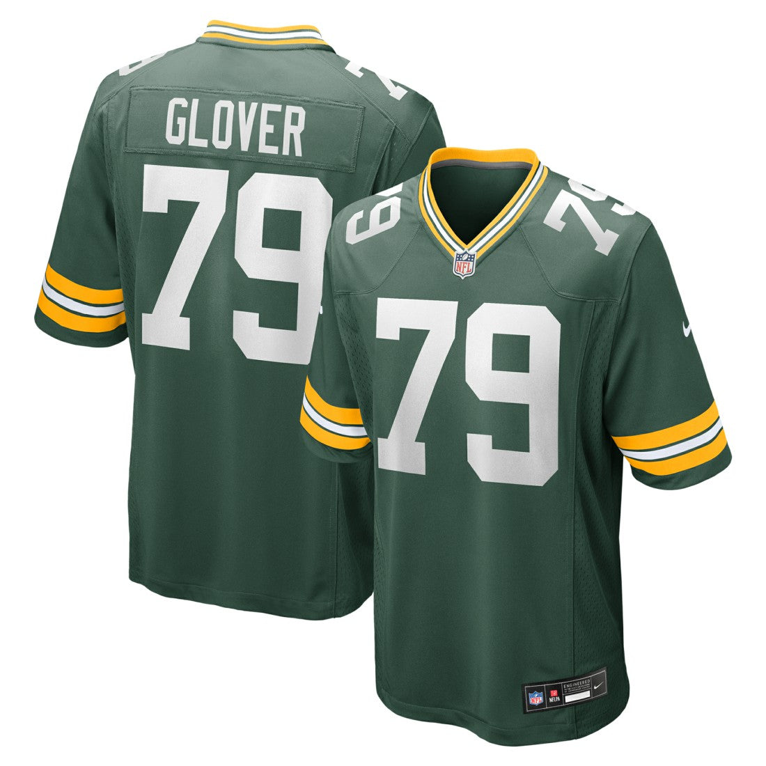 Travis Glover  Game Jersey - Green Bay Packers