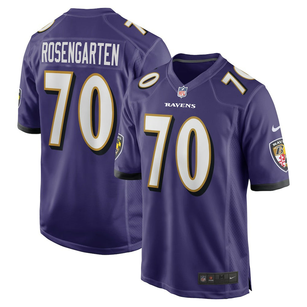 Roger Rosengarten  Team Game Jersey - Baltimore Ravens