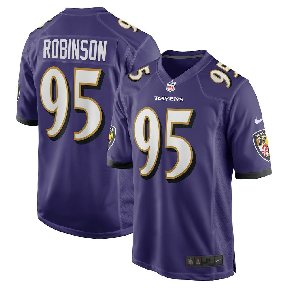 Tavius Robinson  Team Game Jersey - Baltimore Ravens