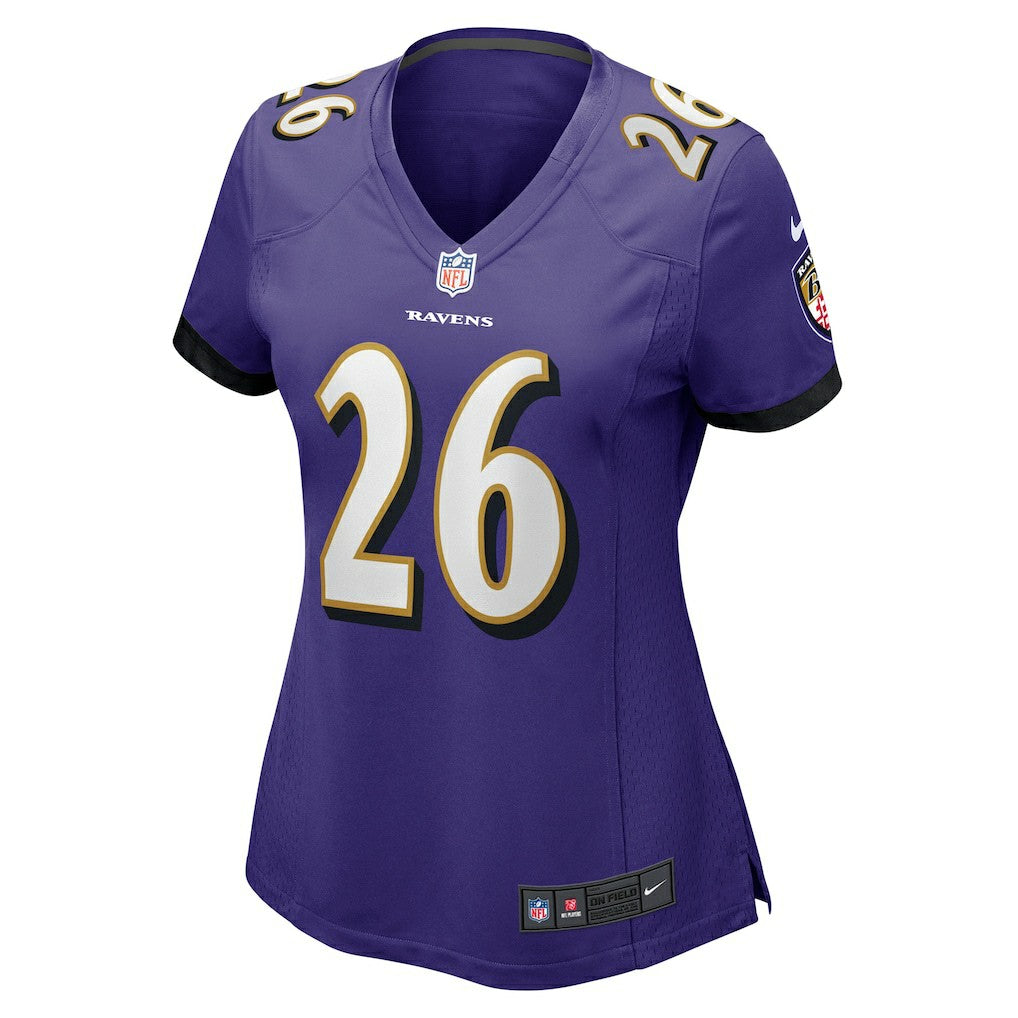 Rasheen Ali  Women's Game Jersey - Baltimore Ravens
