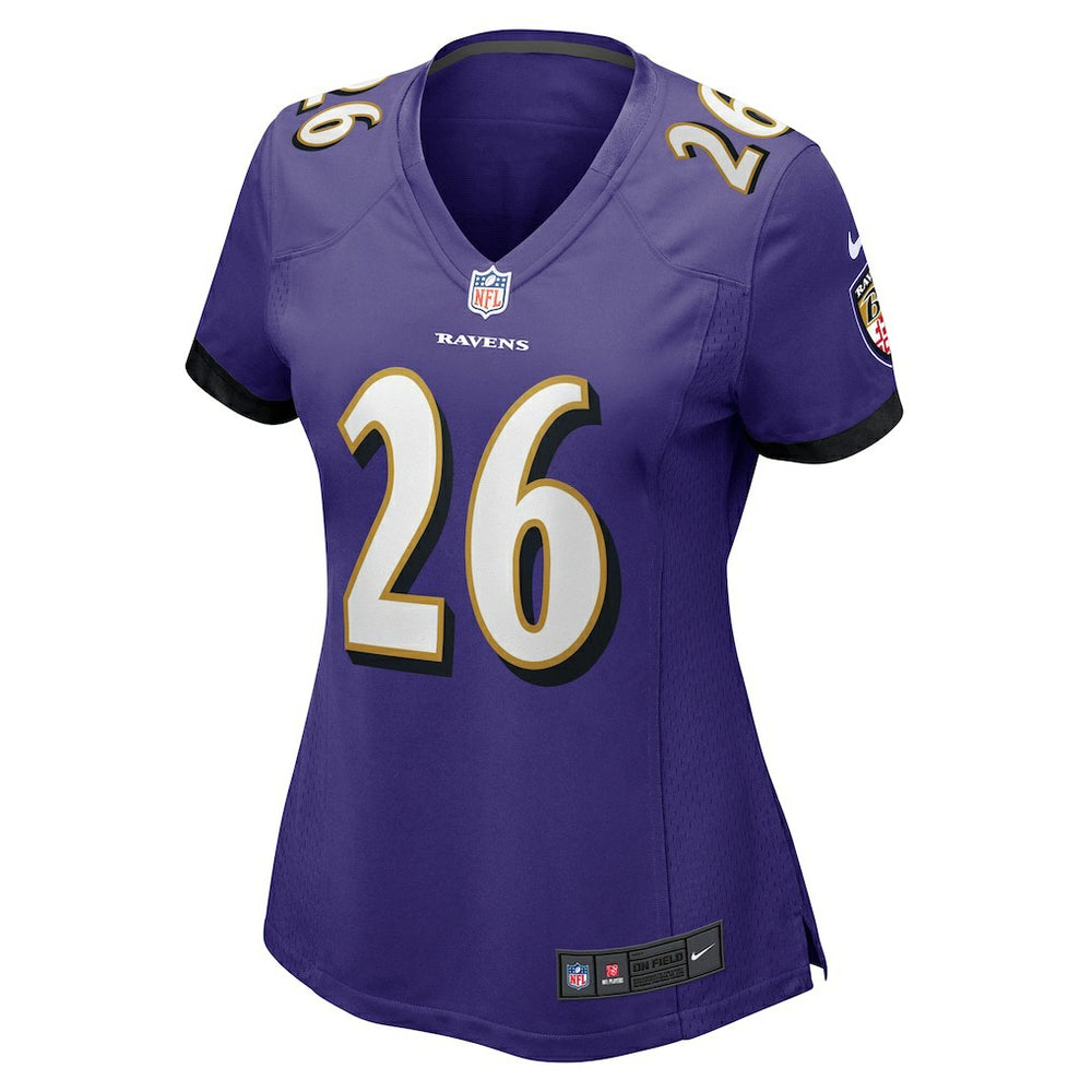Rasheen Ali  Women's Game Jersey - Baltimore Ravens