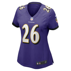 Rasheen Ali  Women's Game Jersey - Baltimore Ravens