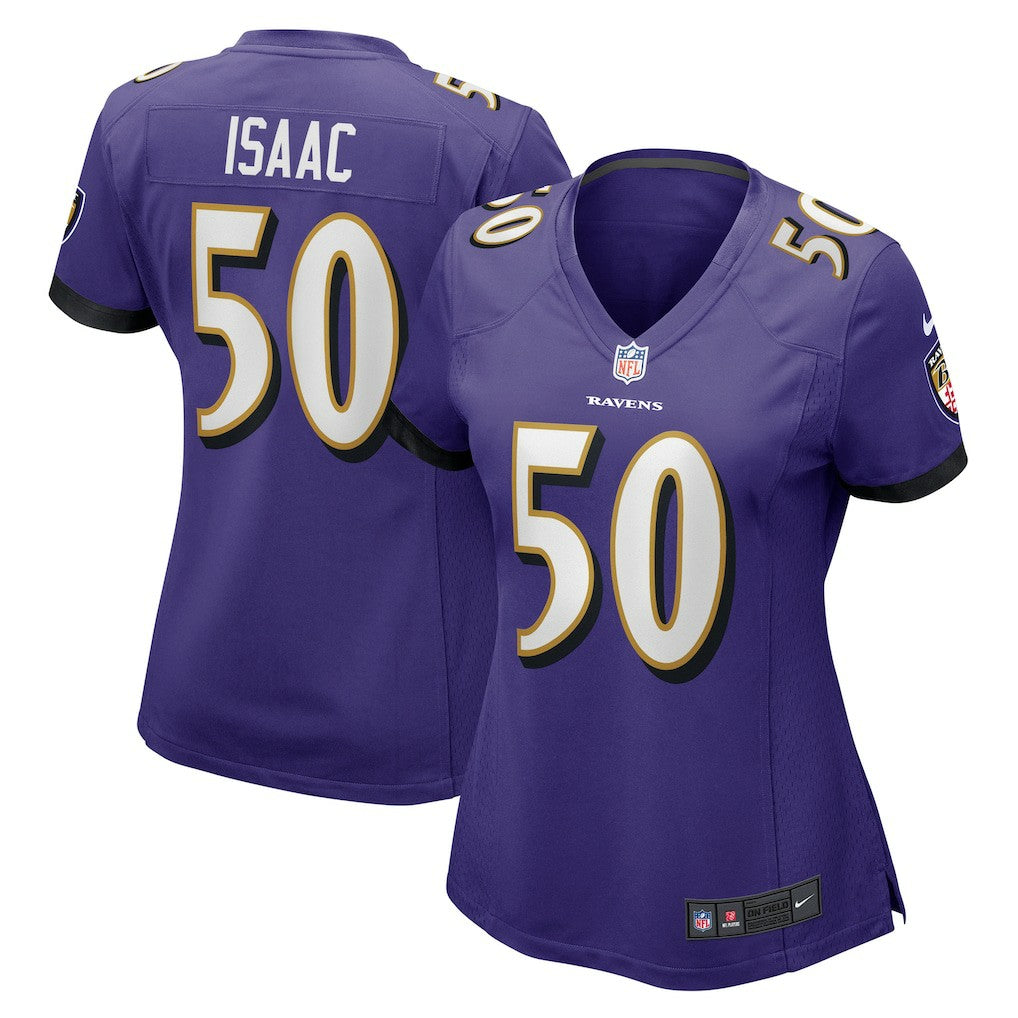 Adisa Isaac  Women's Game Jersey - Baltimore Ravens