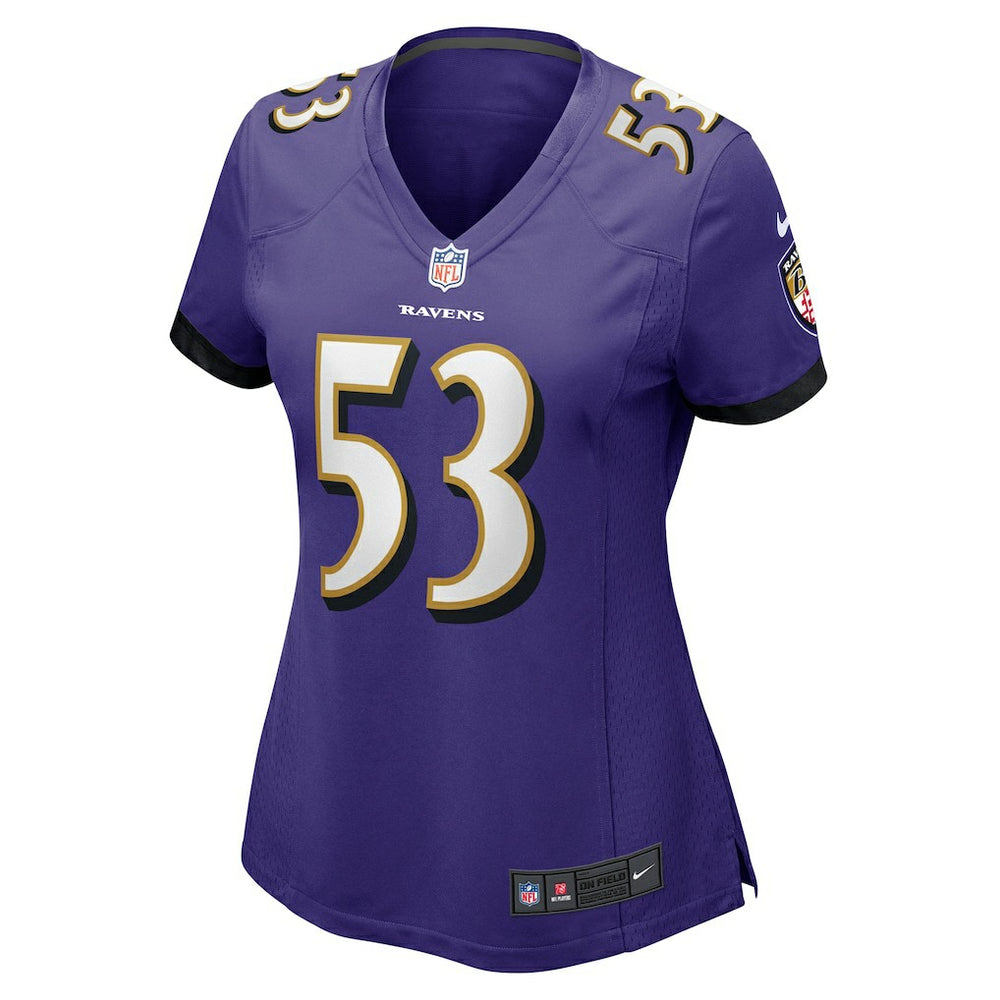 Kyle Van Noy  Women's Game Jersey - Baltimore Ravens