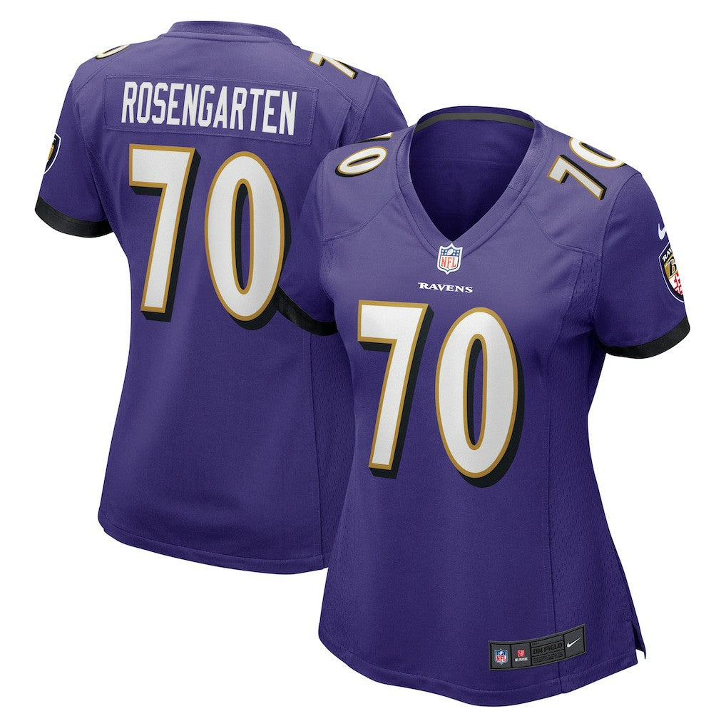 Roger Rosengarten  Women's Game Jersey - Baltimore Ravens