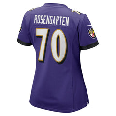 Roger Rosengarten  Women's Game Jersey - Baltimore Ravens