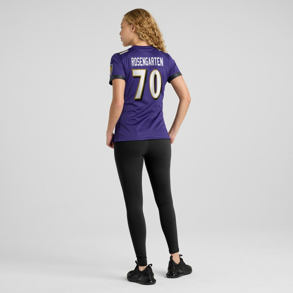 Roger Rosengarten  Women's Game Jersey - Baltimore Ravens