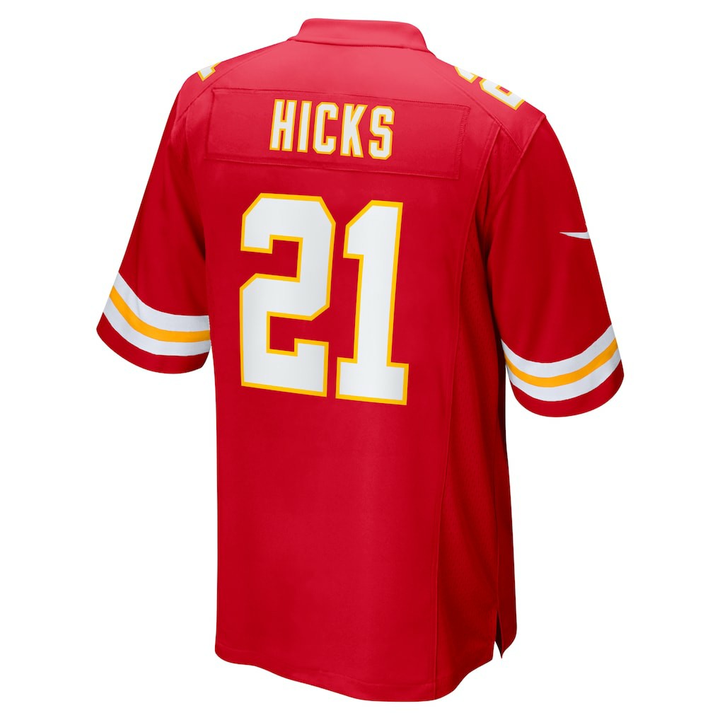Jaden Hicks  Game Jersey - Kansas City Chiefs