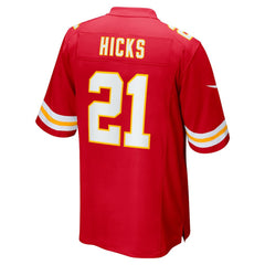 Jaden Hicks  Game Jersey - Kansas City Chiefs