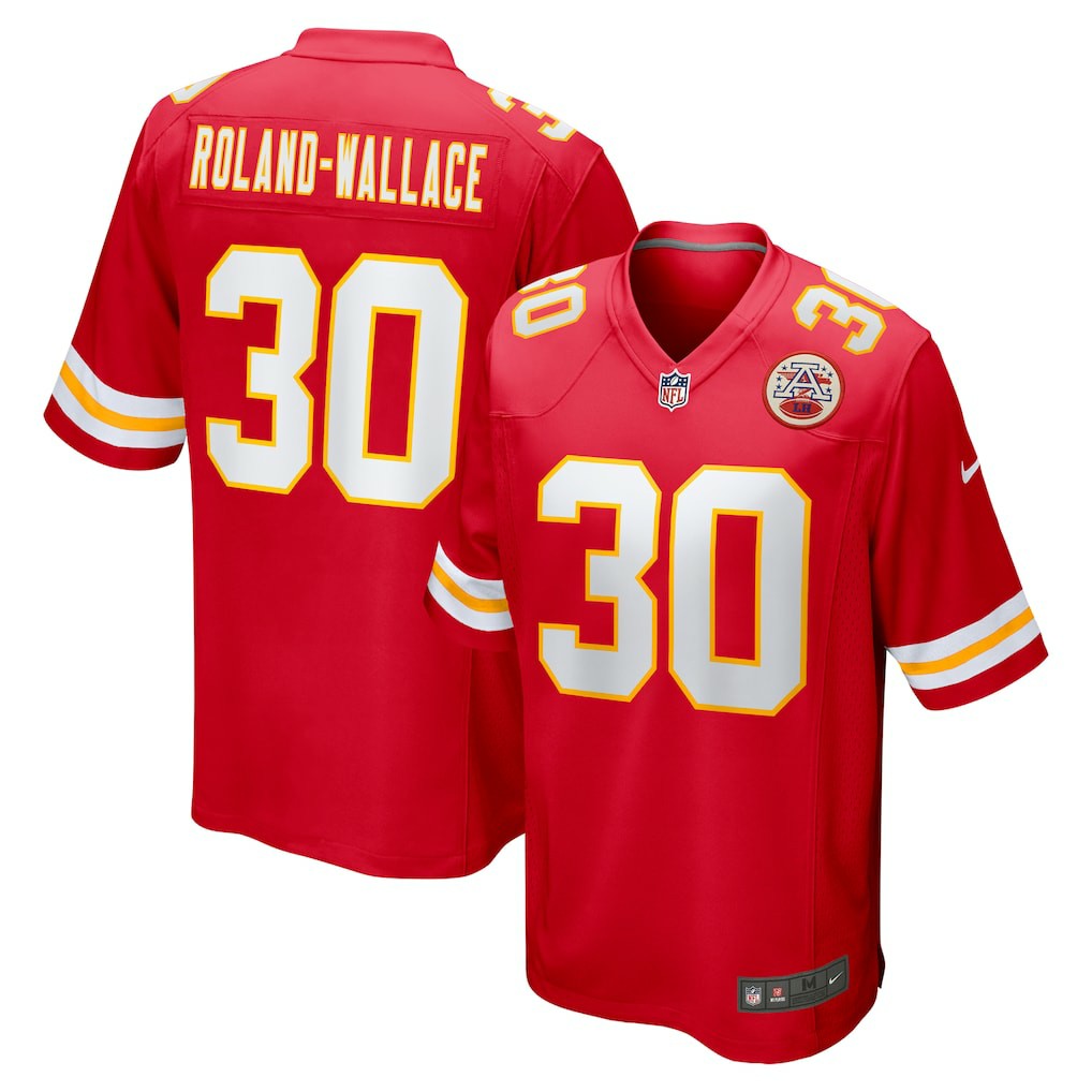 Chris Roland-Wallace  Game Jersey - Kansas City Chiefs