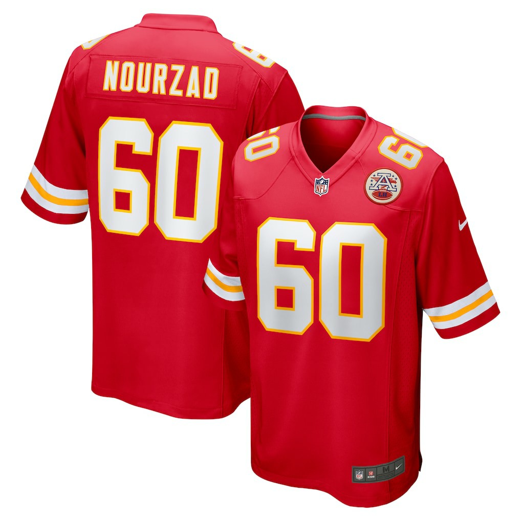Hunter Nourzad  Game Jersey - Kansas City Chiefs