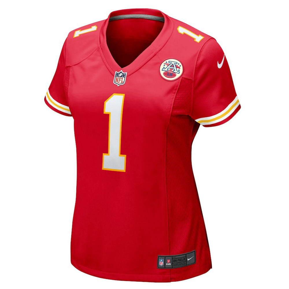 Xavier Worthy  Women's Game Jersey - Kansas City Chiefs